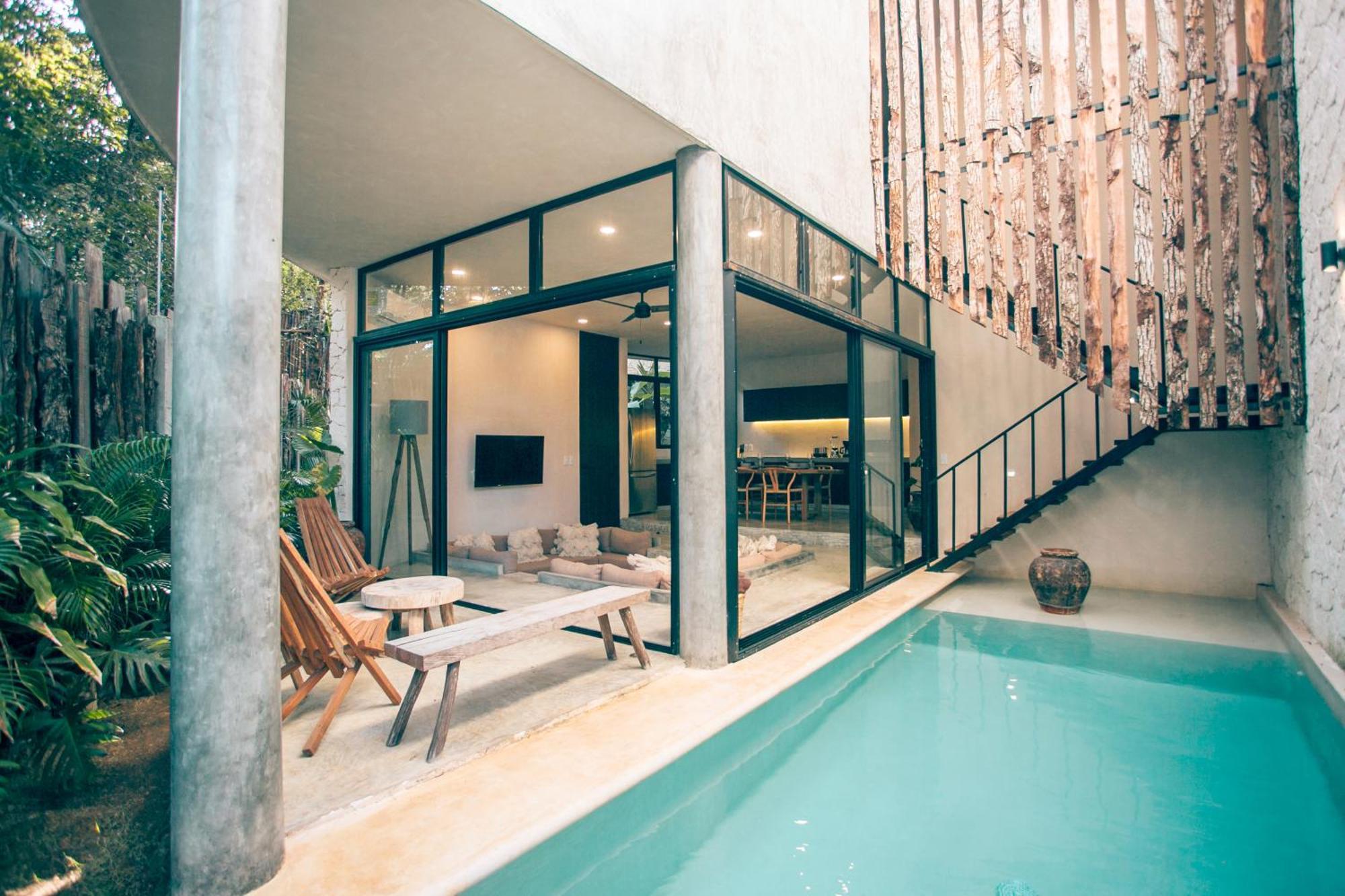 Round Luxury Jungle Villa Priv Pool-Concierge 4A Tulum Exterior photo